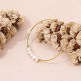 Ivory Tides Pearl Bracelet