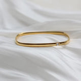 Lumière Solitaire Bangle
