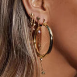Opulent Sphere Hoops