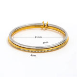 Duo Gleam Glint  Bangle