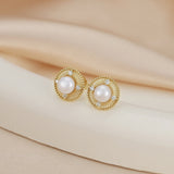 Lineage Pearl Studs