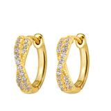 Crossline Small Hoop