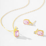 Baby Pink Necklace Set