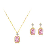 Baby Pink Necklace Set