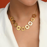 Hexagonal Haven Necklace
