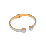 Golden Diamond Cuff Bracelet