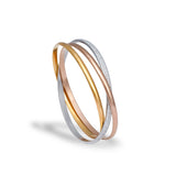Gilded Trio Bangle