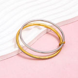 Duo Gleam Glint  Bangle