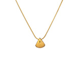 Ocean Shell Embrace Necklace