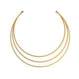 Gilded Waves Necklace