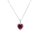 Crimson Heart Jewelry Set