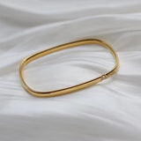 Lumière Solitaire Bangle