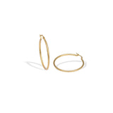 Minimal Luxe Hoops