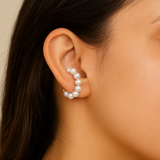 Bead Pearl Earcuff