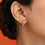 Brilliant Circle Earrings