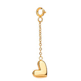 Golden Heart Charm