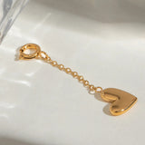 Golden Heart Charm