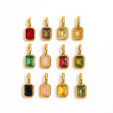 Gemstone Charm Collection Pendant