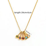 Rainbow Pendant Necklace