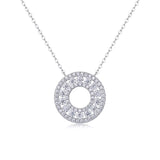 Sparkling Orbit Moissanite Necklace