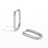 Oval Edge Hoops