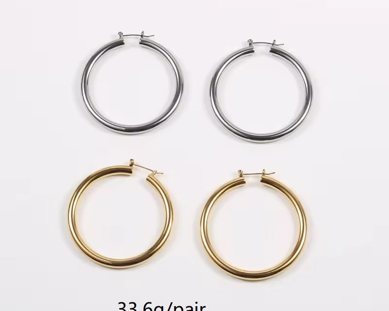 Opulent Sphere Hoops