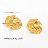 Dazzling Spiral Earrings