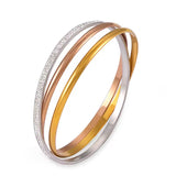 Gilded Trio Bangle