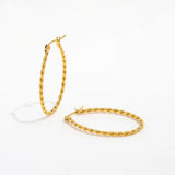 Sleek Rope Hoops