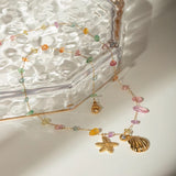 Coral Splash Necklace