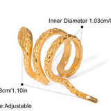 Slytherin Snake Earcuff