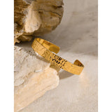 Celeste Hammered Cuff