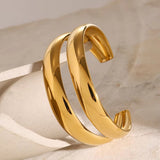 Bottega Double Layer Cuff