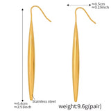 Lumen Taper Threads Earrings