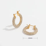 Opaline Burst Hoops