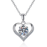 Moissanite Heart Of Light