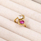 Serenata Twin Stone Ring