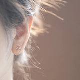 Celestial Crescent Studs