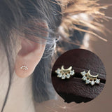 Celestial Crescent Studs