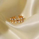 Luxe Leaf Vine Ring