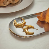 Crescent Glow Earring