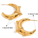 Crescent Glow Earring