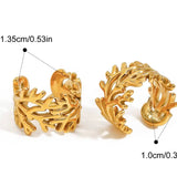 Golden Laurel Ring