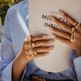 Lustre Pearl Duo Ring