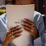 Lustre Pearl Duo Ring