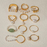 Lustre Pearl Duo Ring