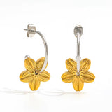 "Daisy Duo Hoops"