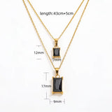 "Midnight Prism Necklace"