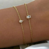 Dainty Solitaire Bracelets