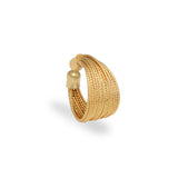 Golden Weave Ring